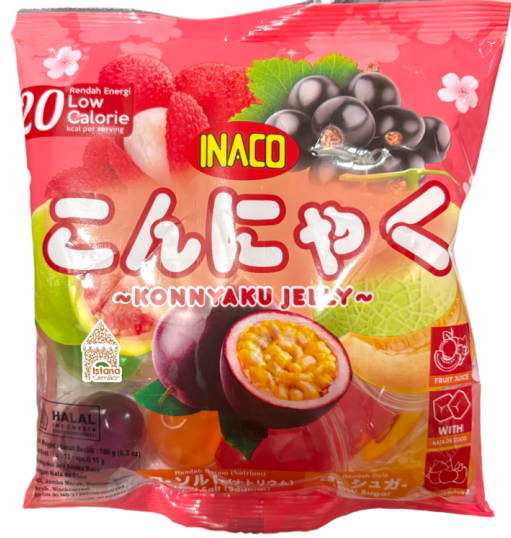 Inaco Konnyaku jelly 12Cup/180gr
