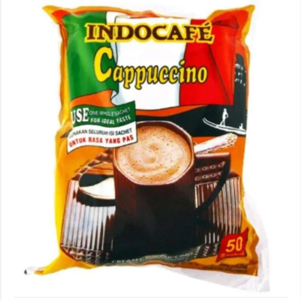 Indocafe Cappucino Creamy 50*25g