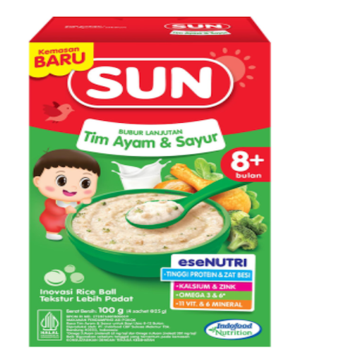 Bubur Sun Sayur Ayam  100g