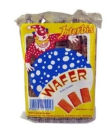 Interbis Wafer Es Coklat 110g