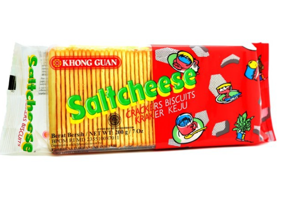 Khong Guan Saltcheese Crakers 200gr