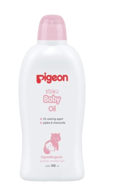 Pigeon baby Oil 100ml Pink