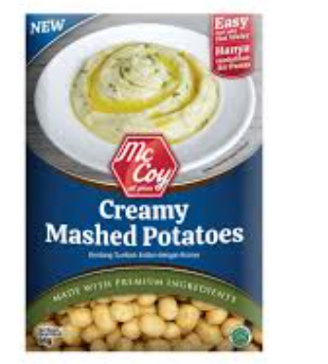 Mc Coy Mashed Potatoes Creamy/Garlic 64g