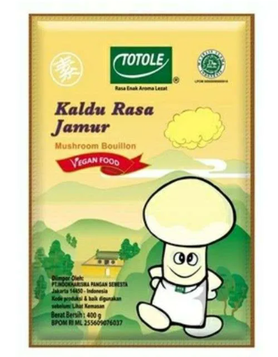 TOTOLE Kaldu Jamur 40/80/200/400gr