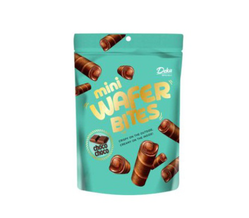 Deka Mini Wafer Bites Choco 80gr
