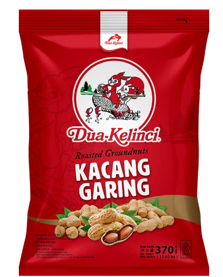 Dua Kelinci Kacang Garing 60/375/750g