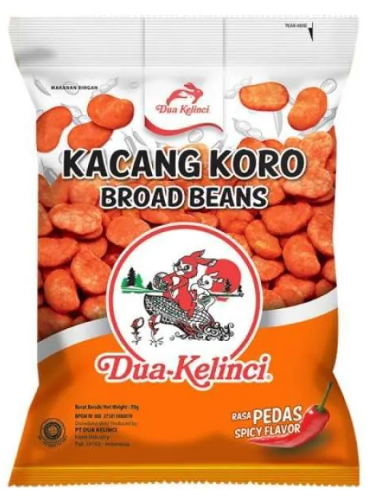 DK Kacang Koro Ori/Pedas 70gr
