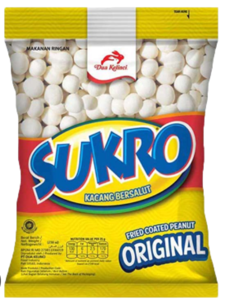 Sukro kacang Atom Original 95g