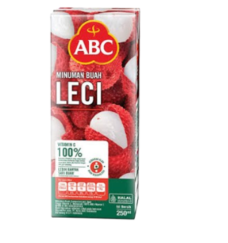 Abc Lychee/Orange Juice 250ml