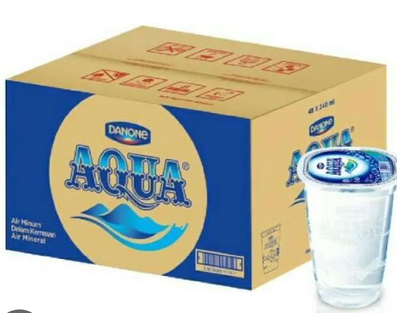 Aqua Gelas Dus