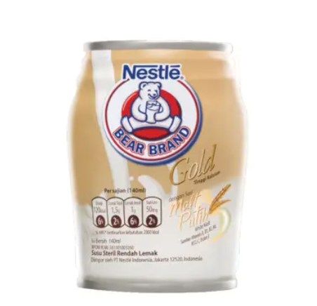 Bear Brand Gold Malt/Tea 140ml