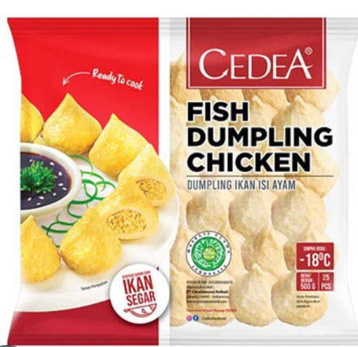 Cedea Dumpling Ikan Isi Ayam 500gr