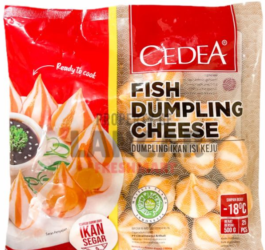 Cedea Dumpling Ikan Keju 500gr