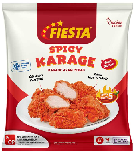 Fiesta Spicy Karage 400g