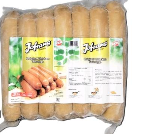Jofrans Sosis Bakar 500g/1KG