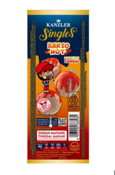 Kanzler Singles Bakso Hot