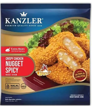 Kanzler Crispy Chicken Nugget Spicy 450g