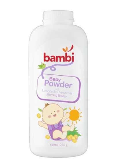 Bambi Baby Powder Morning Breezy 250G