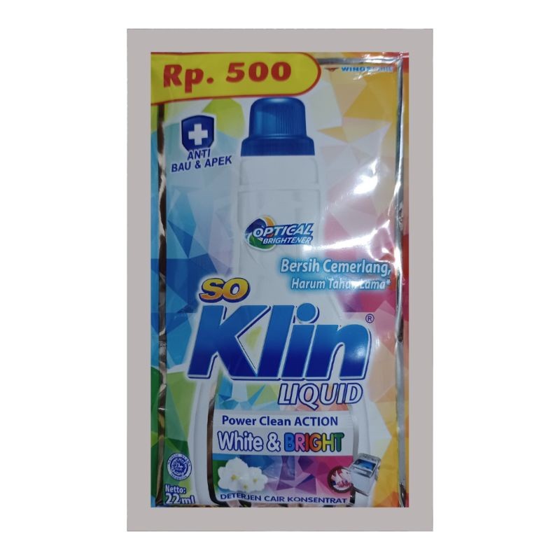 Soklin Liq White Bright 24x20ml