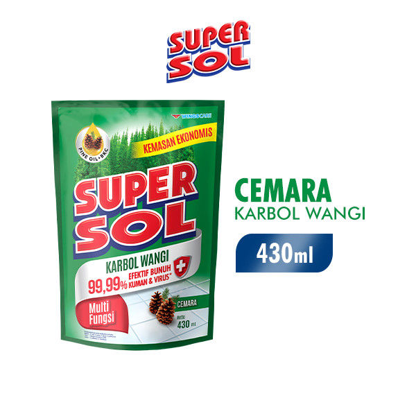 Super Sol Hijau 430ml reffil
