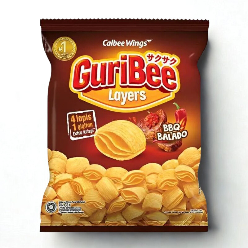 Guribee BBQ Balado 68gr