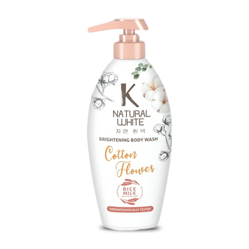 Body Wash K Nat Cotton FL Btl 500ml