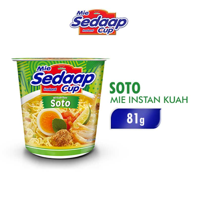 Mie Sedaap Soto Cup 81g