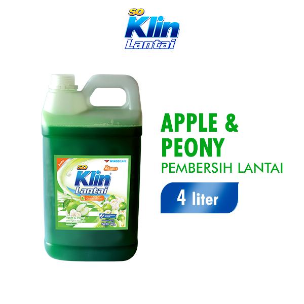 So Klin Lantai Apple 4Liter