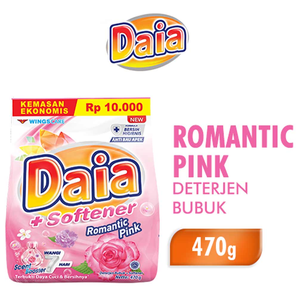 Daia Detergen Romantic Pink 470g