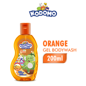 Kodomo Body Wash Orange 200ml Btl
