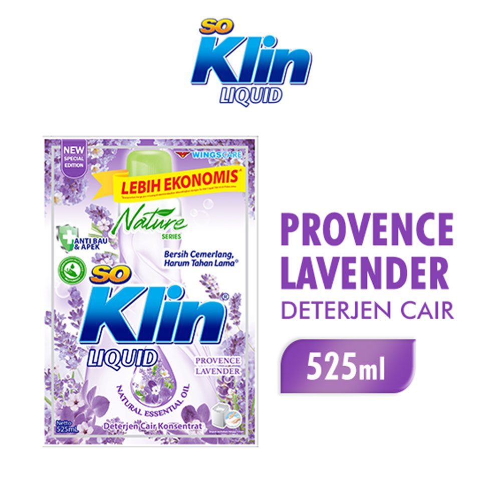 So Klin Liquid Lavender 525ml