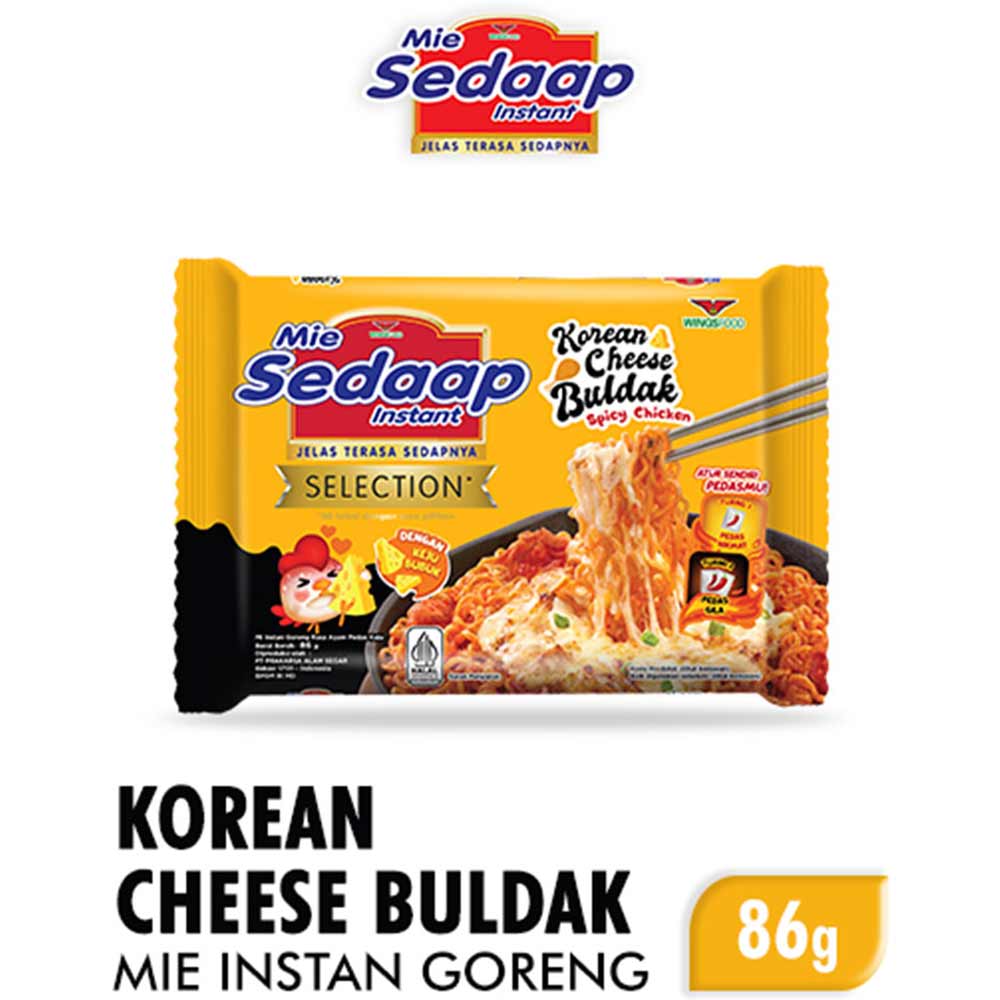 Mie Sedap Korean Cheese Buldak 86g
