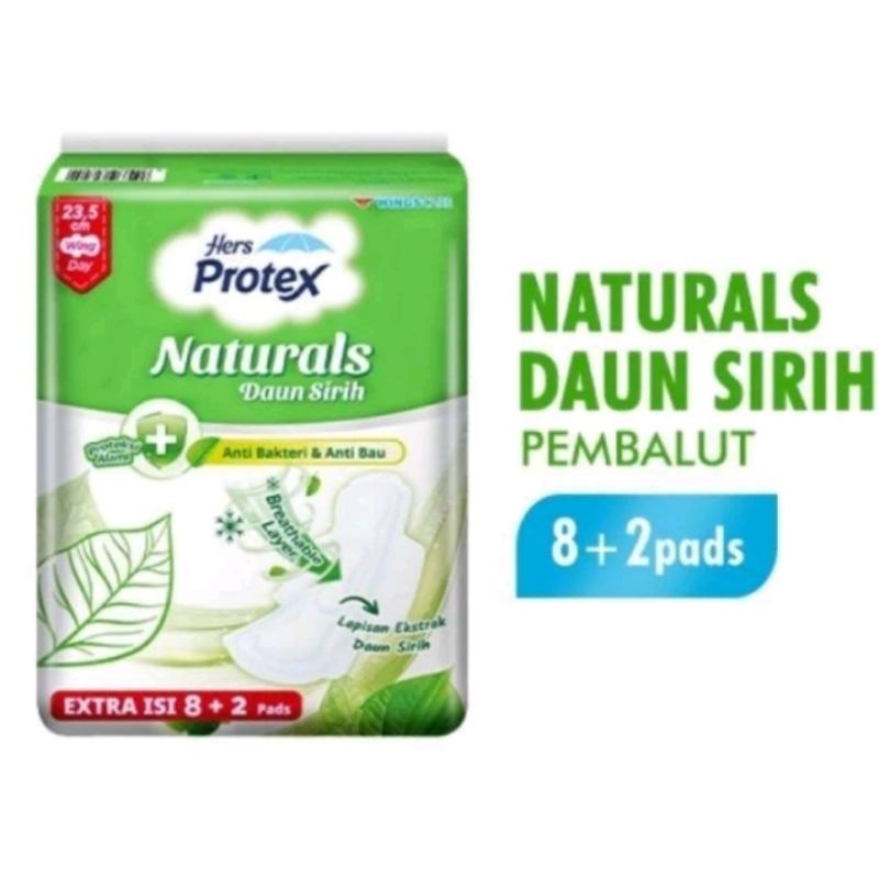 Protex Natural Daun Sirih 23.5cm 8+2pad