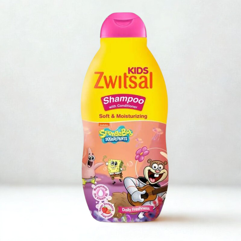 Zwitsal Kids Shampoo Pink Soft & Mstr 180ml
