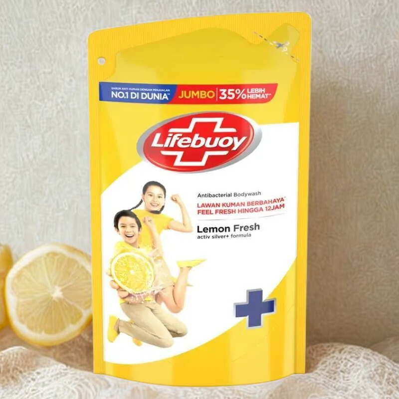 Lifebuoy Body Wash Lemon Reff 2x825ml