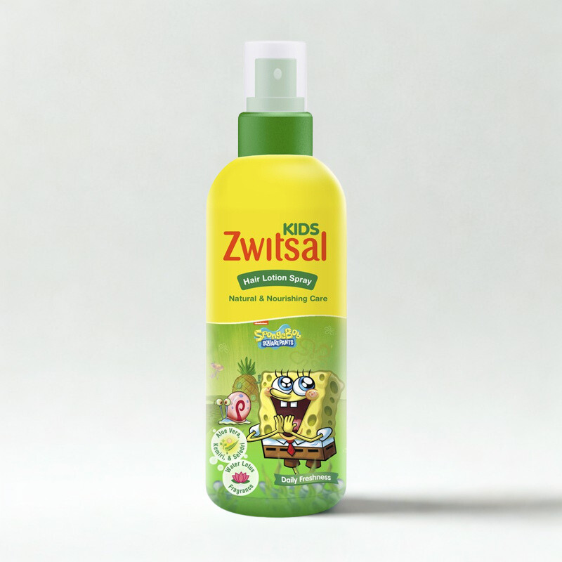 Zwitsal Hair Lotion Spray Green Natural 100ml