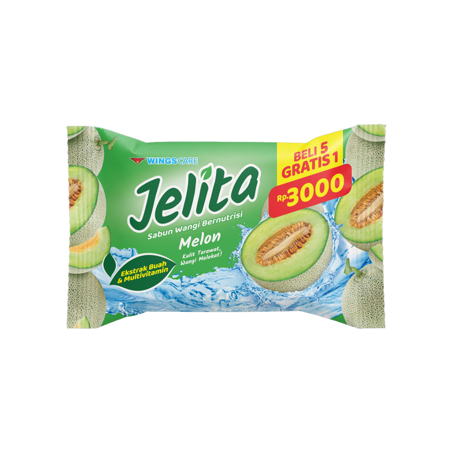 Jelita Bar Soap Melon 70g
