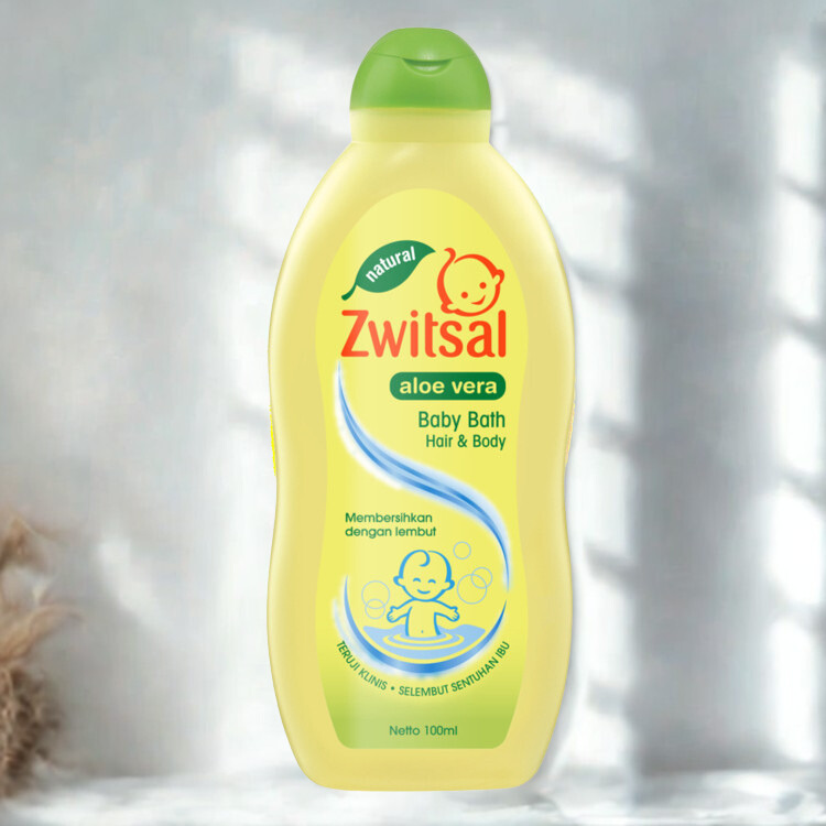 Zwitsal Baby Bath Natural H&B Aloe 200ml