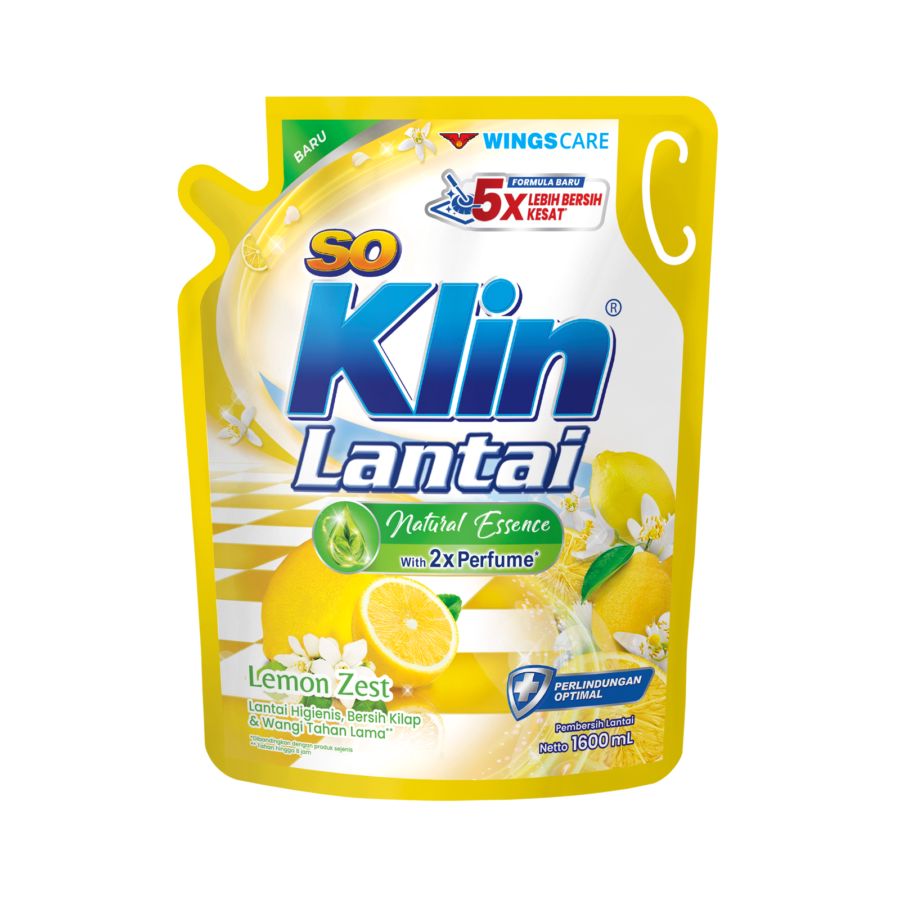 SoKLin Lantai Lemon Ref 1600ml