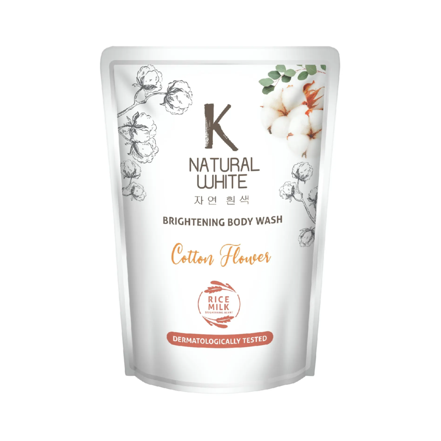 Body Wash K Nat Cotton FL Reff  400ml