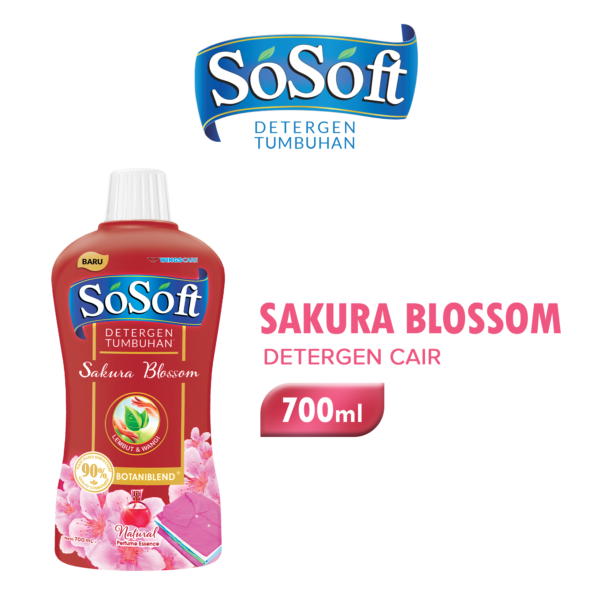 SO Soft Liq Sakura Blossom btl 700ml