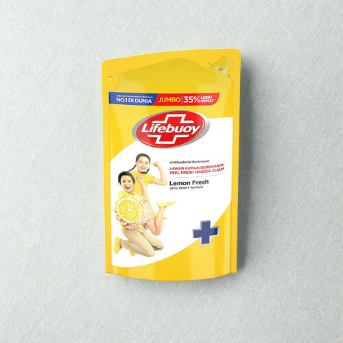 Lifebuoy BW Lemon 400ml reff