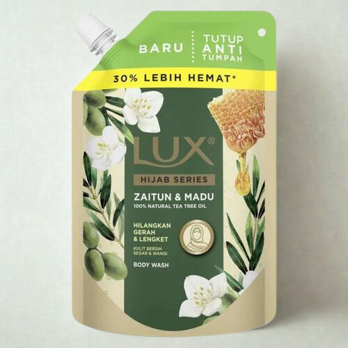 Lux Body Wash Hijab Olive Honey 400ml