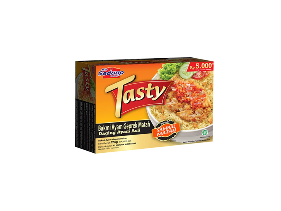 Mie Sedaap Tasty Ayam Geprek 124g