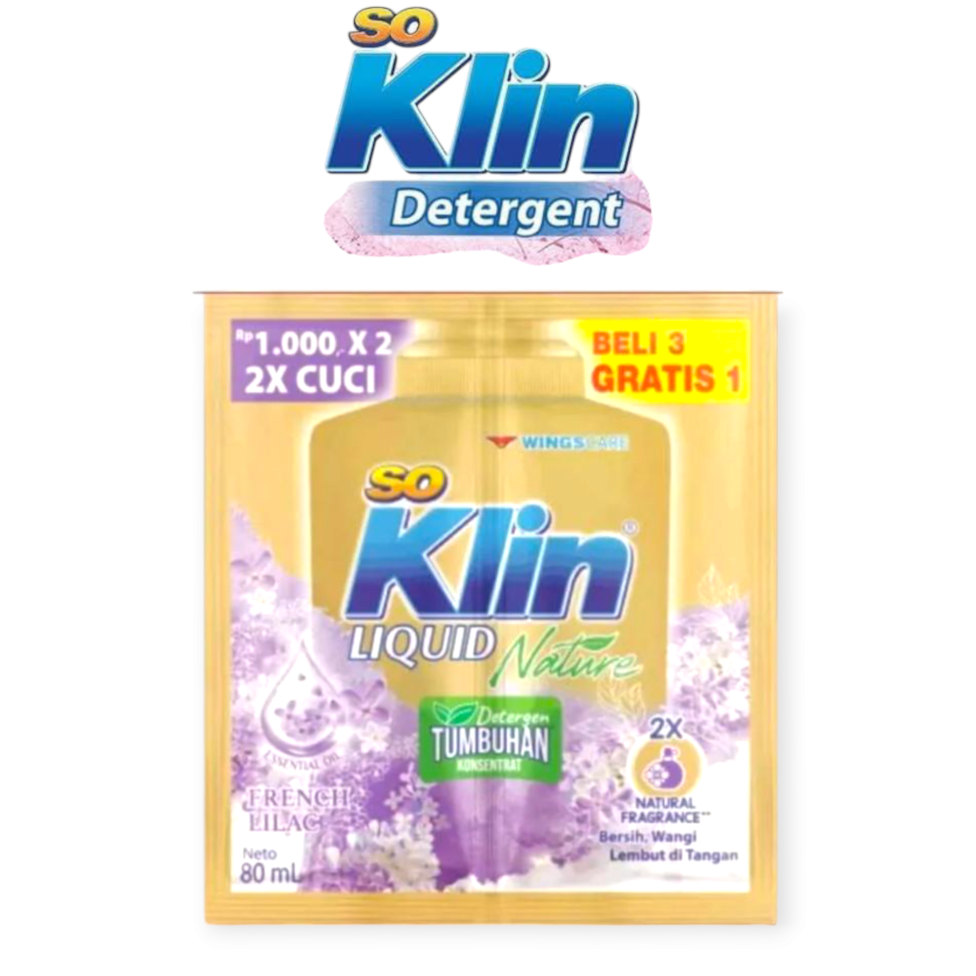 So Klin Liq French Lilac 16x80ml