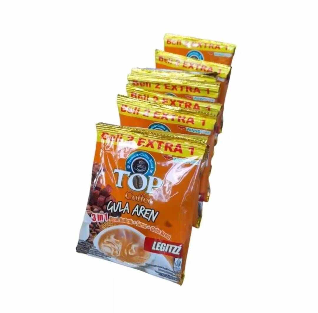 Kopi Top Susu Gula Aren 15x27g
