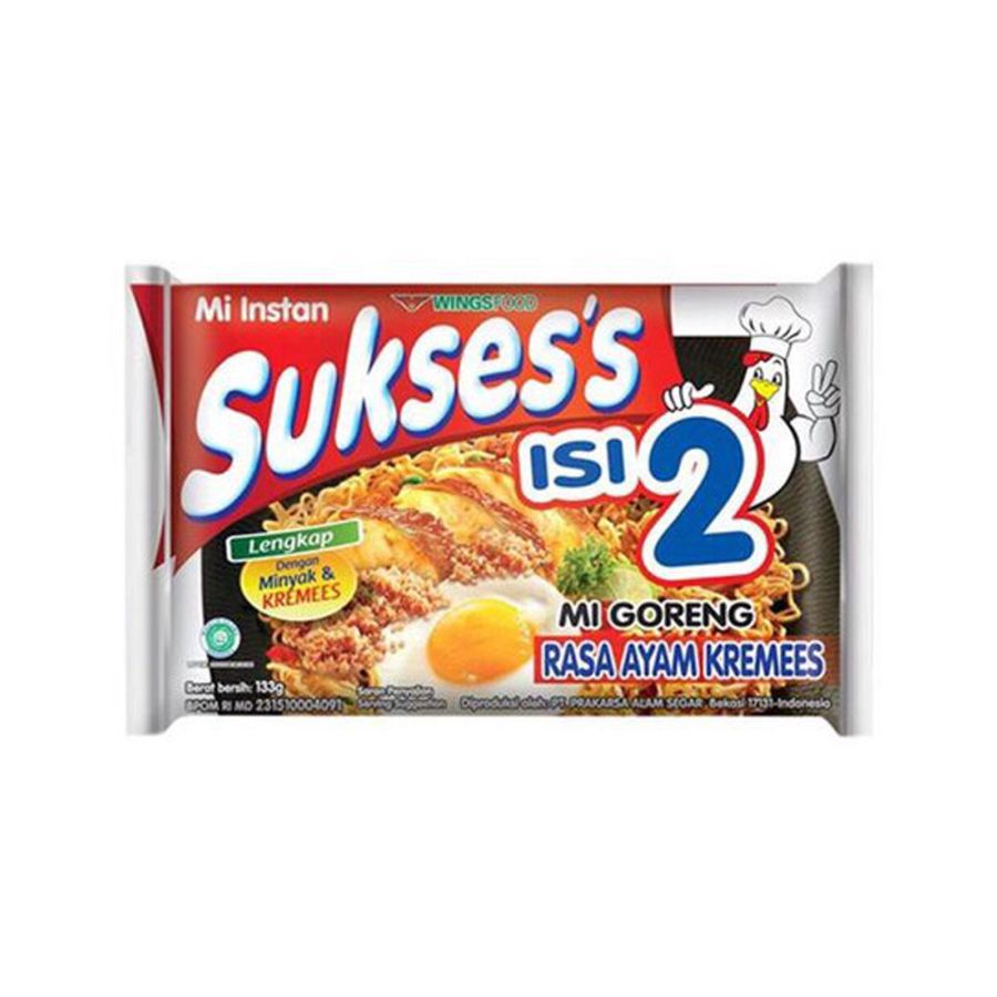 Mie Suksess Goreng Ayam Kremes