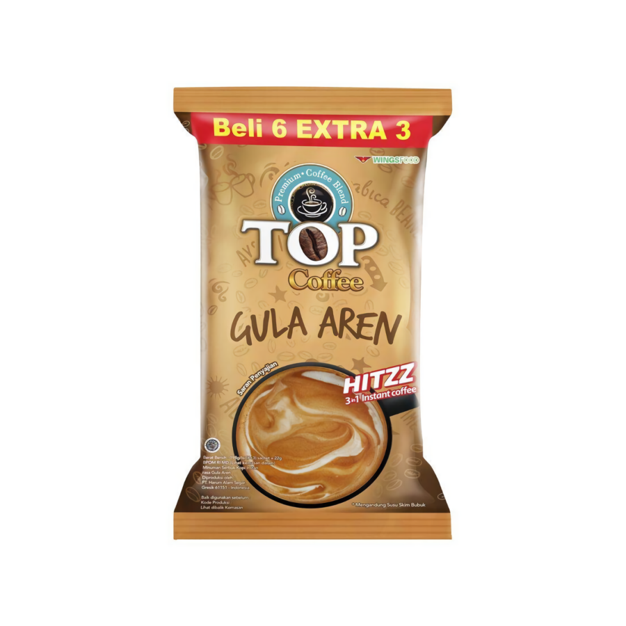 Kopi Top Gula Aren 22gx6+3s