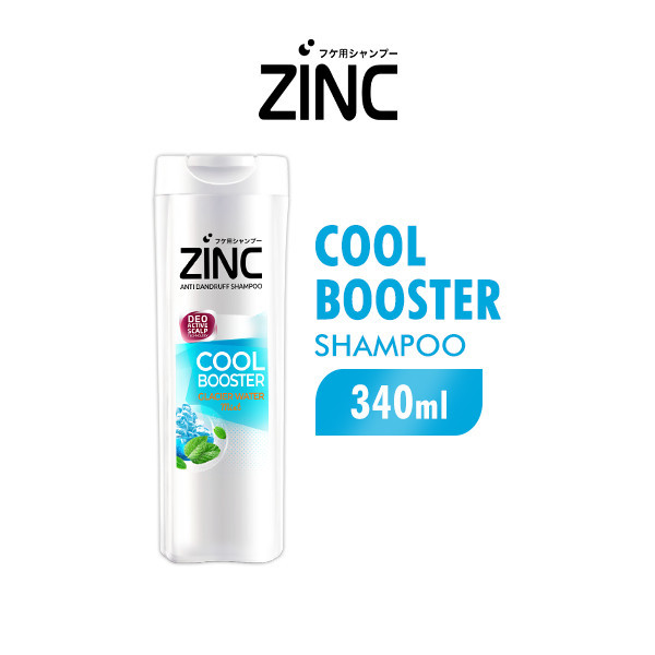 Zinc Shp Cool Booster Btl 340ml