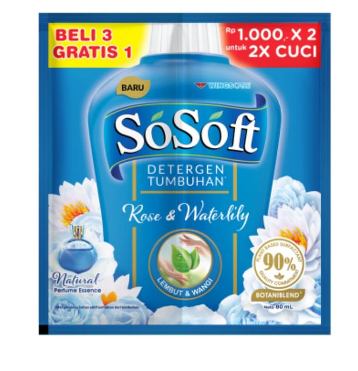 So Soft Liq Natural 12x80ml